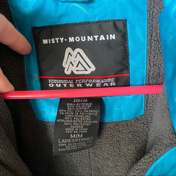Misty Mountain Blue Winter Jacket - Picture 10 of 10